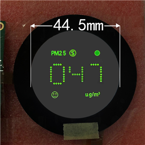 圆形工业显示屏  直径44.3MM